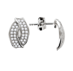 Ohrstecker mit Zirkonia 