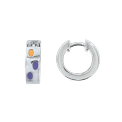 Ohrhänger mit Emaille 