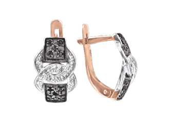 Ohrhänger mit Zirkonia 