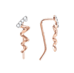 Ohrhänger mit Zirkonia 