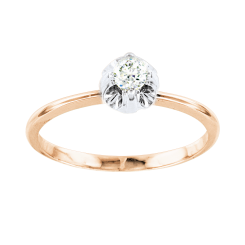 Women's ring with zirkonia 