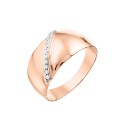 Damenring mit Zirkonia 