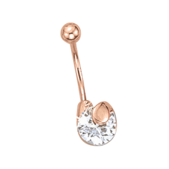 Пирсинг с фианитом 