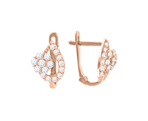 Ohrhänger mit Zirkonia 