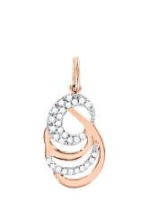 Подвеска с фианитами 