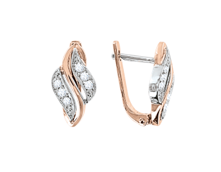 Ohrhänger mit Brillanten 