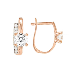 Ohrhänger mit Zirkonia 