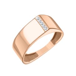 Damenring mit Zirkonia 