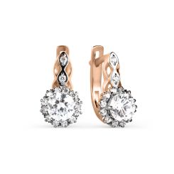 Ohrhänger mit Zirkonia 