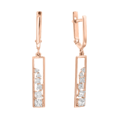 Ohrringe mit Zirkonia 