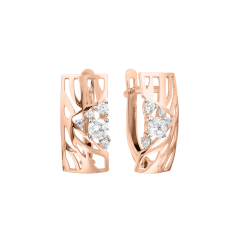 Ohrhänger mit Zirkonia 