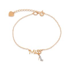 Браслет с фианитами 