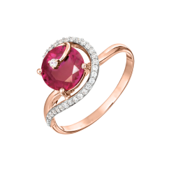 Damenring mit Zirkonia 