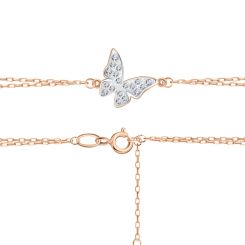 Armband "Schmetterling" mit Zirkonia 