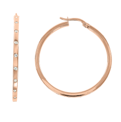 Creolen mit Zirkonia 