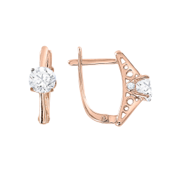 Ohrhänger mit Swarovski  Zirkonia 