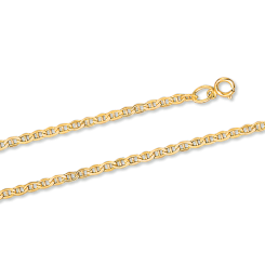 Gelbgold Kette 60 cm