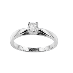 Damenring mit Brillant 