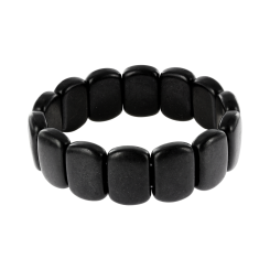 Armband aus schwarzem Nephrit Jade Bianshi 