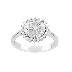 Damenring mit Zirkonia 