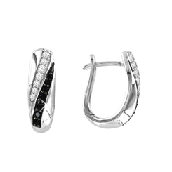 Ohrhänger mit Zirkonia 