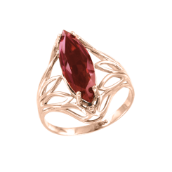 Damenring mit Rubin 