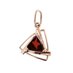 Anhänger mit Granat 