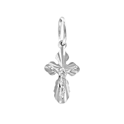 Pendant cross with engraving 