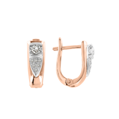 Серьги с бриллиантами 