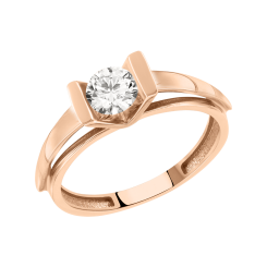 Damenring mit Zirkonia 