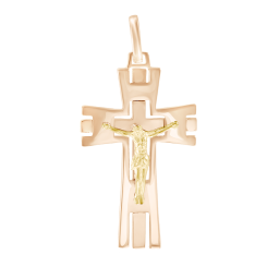 Anhänger – Kreuz mit Gravur 