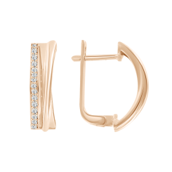 Ohrringe mit Zirkonia 