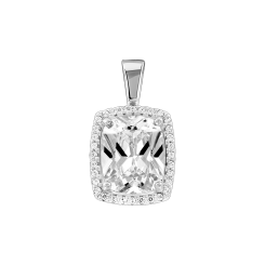 Pendant with zirconia 