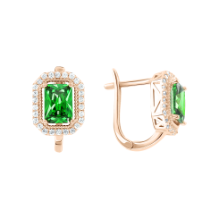 Ohrhänger mit Zirkonia 