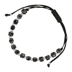 Bracelet with black onyx 