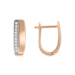 Ohrhänger mit Zirkonia 