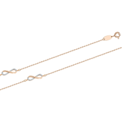 Armband "Unendlichkeit" mit Zirkonia 