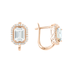 Ohrhänger mit Zirkonia 