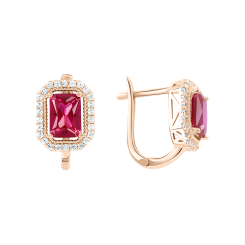 Ohrhänger mit Zirkonia 