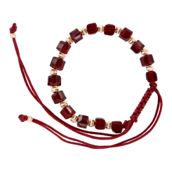 Armband mit Rotgold Kugeln 