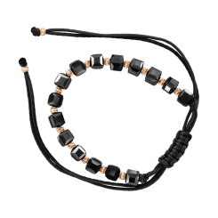 Armband mit Rotgold Kugeln 