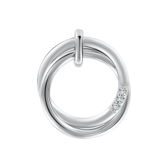 Pendant with zirconia 