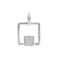 Pendant with zirconia 