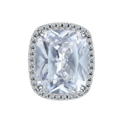 Pendant with zirconia 