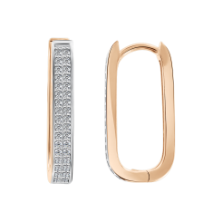 Ohrhänger mit Zirkonia 