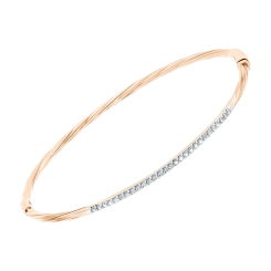 Bracelet with zirconia 