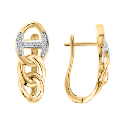 Ohrhänger mit Zirkonia 