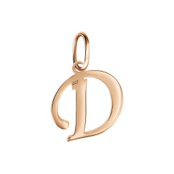 Buchstabenanhänger "D" 