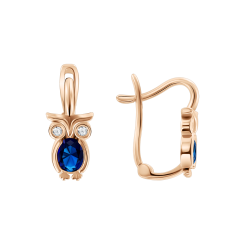 Ohrhänger mit Zirkonia 