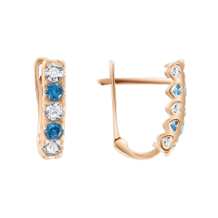 Ohrhänger mit Zirkonia 